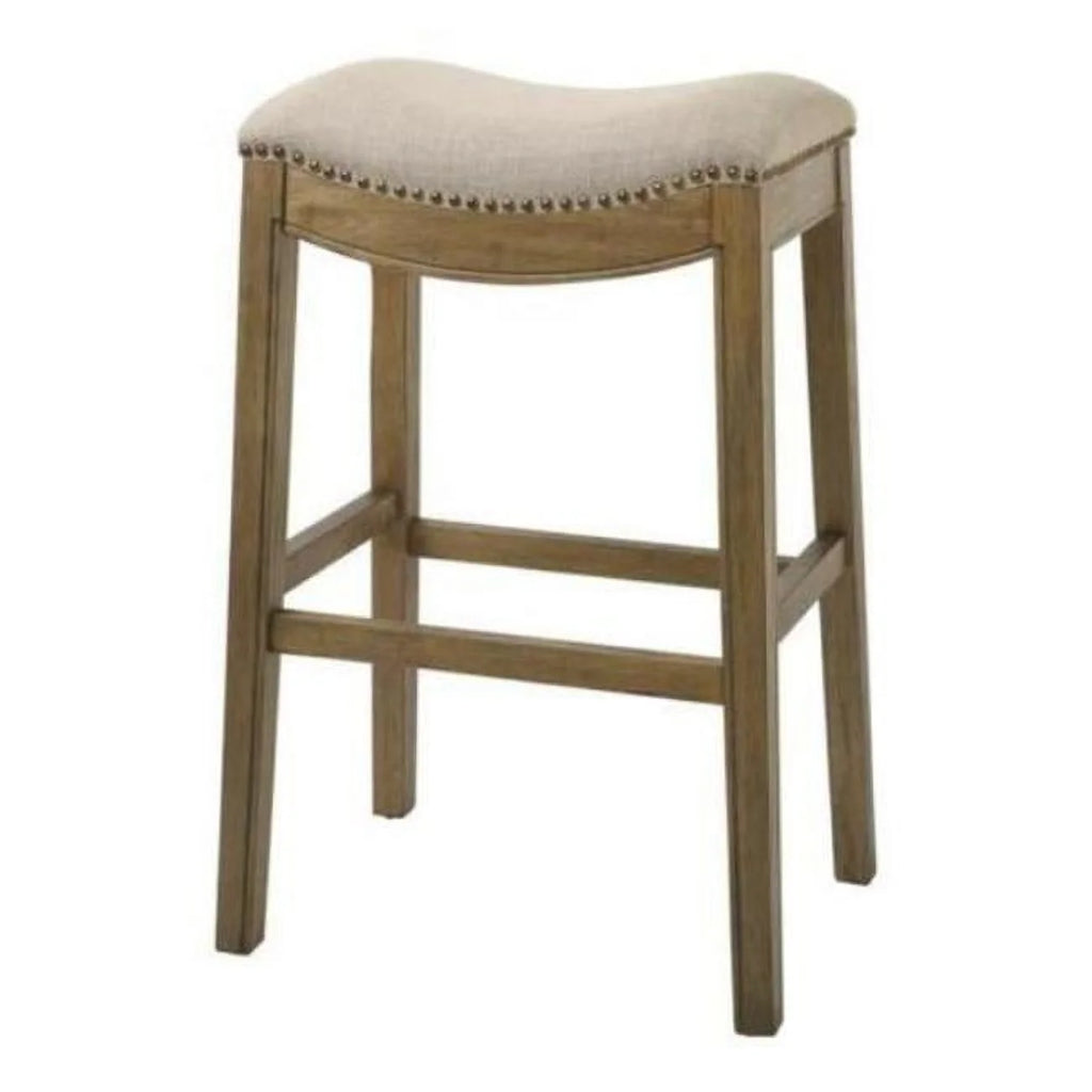 Wood Bar Height Stool Y795