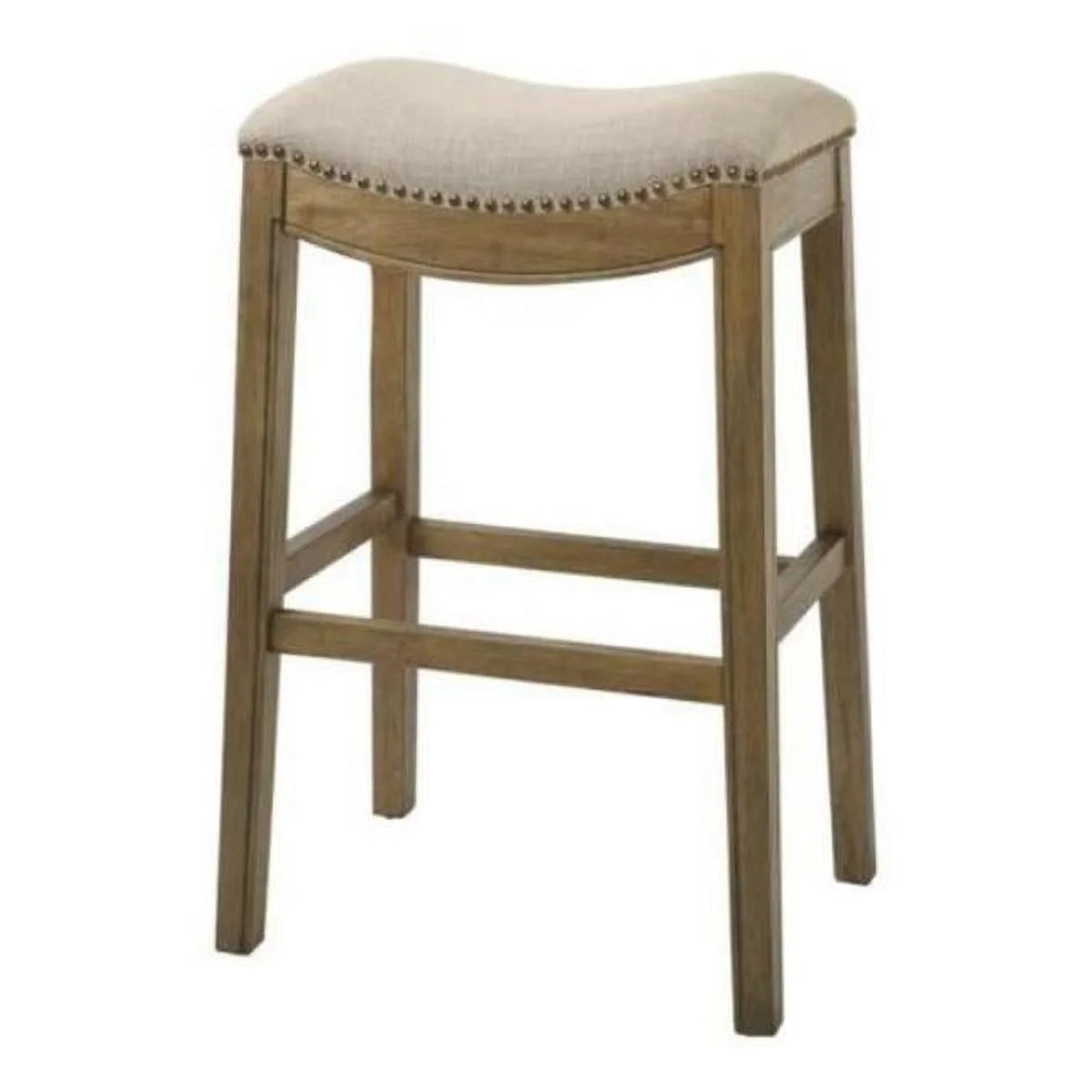 Wood Bar Height Stool Y795